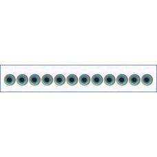 Juego de juntas, vástago de válvula