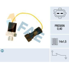 Interruptor de control de la presión de aceite