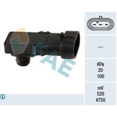Sensor, presión colector de admisión