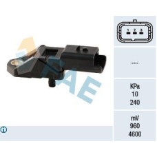 Sensor, presión colector de admisión