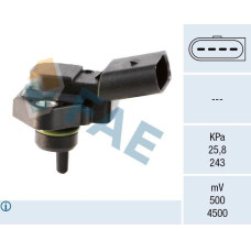 Sensor, presión de sobrealimentación