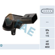 Sensor, presión colector de admisión
