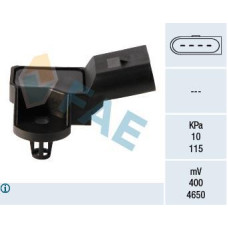 Sensor, presión de sobrealimentación
