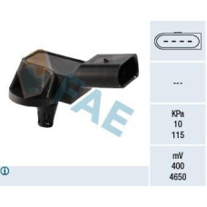 Sensor, presión de sobrealimentación