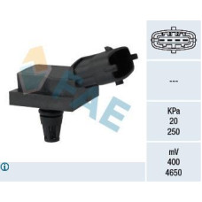 Sensor, presión colector de admisión