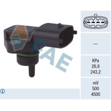 Sensor, presión colector de admisión