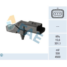 Sensor, presión colector de admisión