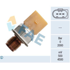 Sensor, presión combustible