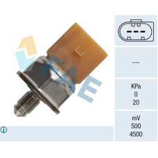 Sensor, presión combustible