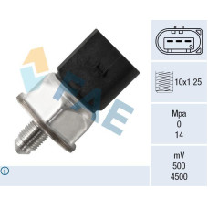 Sensor, presión combustible