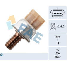 Sensor, presión combustible