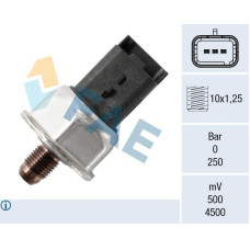 Sensor, presión combustible