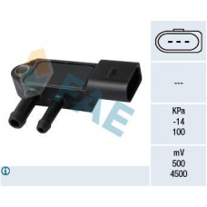 Sensor, presión gas de escape