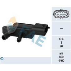 Sensor, presión gas de escape