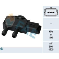 Sensor, presión gas de escape