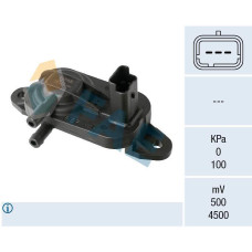 Sensor, presión gas de escape