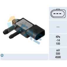Sensor, presión gas de escape