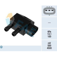 Sensor, presión gas de escape