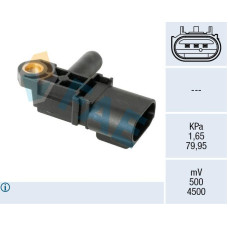 Sensor, presión gas de escape
