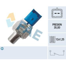 Sensor, presión de aceite