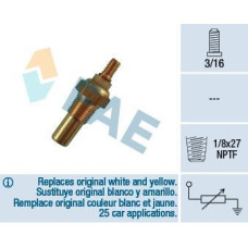 Sensor, temperatura del refrigerante