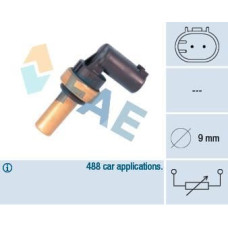 Sensor, temperatura del refrigerante