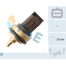 Sensor, temperatura del refrigerante