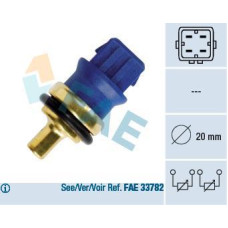 Sensor, temperatura del refrigerante