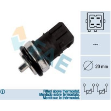 Sensor, temperatura del refrigerante