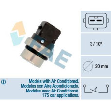 Interruptor de temperatura, testigo de líquido refrigerante