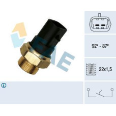 Interruptor de temperatura, ventilador del radiador