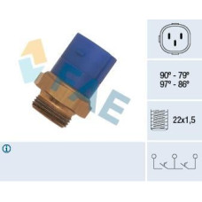 Interruptor de temperatura, ventilador del radiador