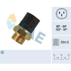 Interruptor de temperatura, ventilador del radiador