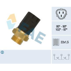 Interruptor de temperatura, ventilador del radiador