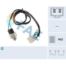 Interruptor, piloto de marcha atrás