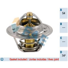 Termostato, refrigerante