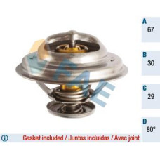 Termostato, refrigerante