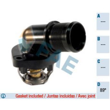 Termostato, refrigerante