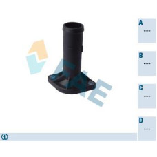 Brida de refrigerante