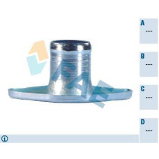 Brida de refrigerante