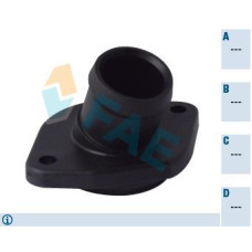 Brida de refrigerante