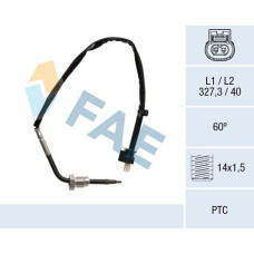 Sensor, temp. gas escape