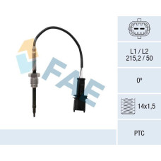 Sensor, temp. gas escape Sensor, temp. gas escape