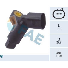Sensor, revoluciones de la rueda
