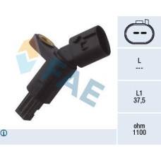 Sensor, revoluciones de la rueda