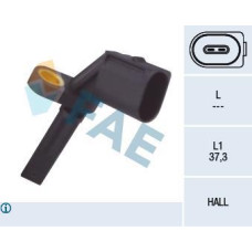 Sensor, revoluciones de la rueda