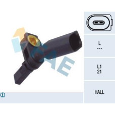 Sensor, revoluciones de la rueda