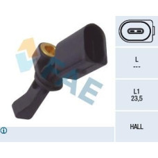 Sensor, revoluciones de la rueda