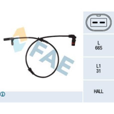 Sensor, revoluciones de la rueda