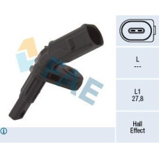 Sensor, revoluciones de la rueda